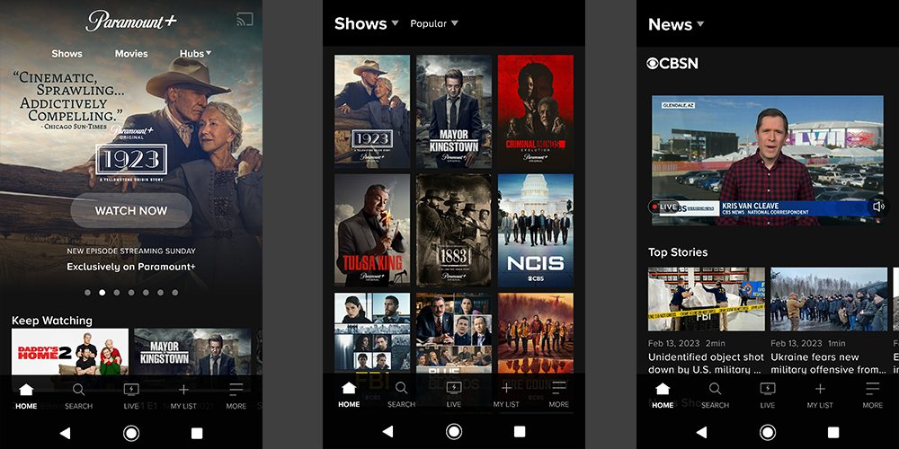Source: Paramount+ app