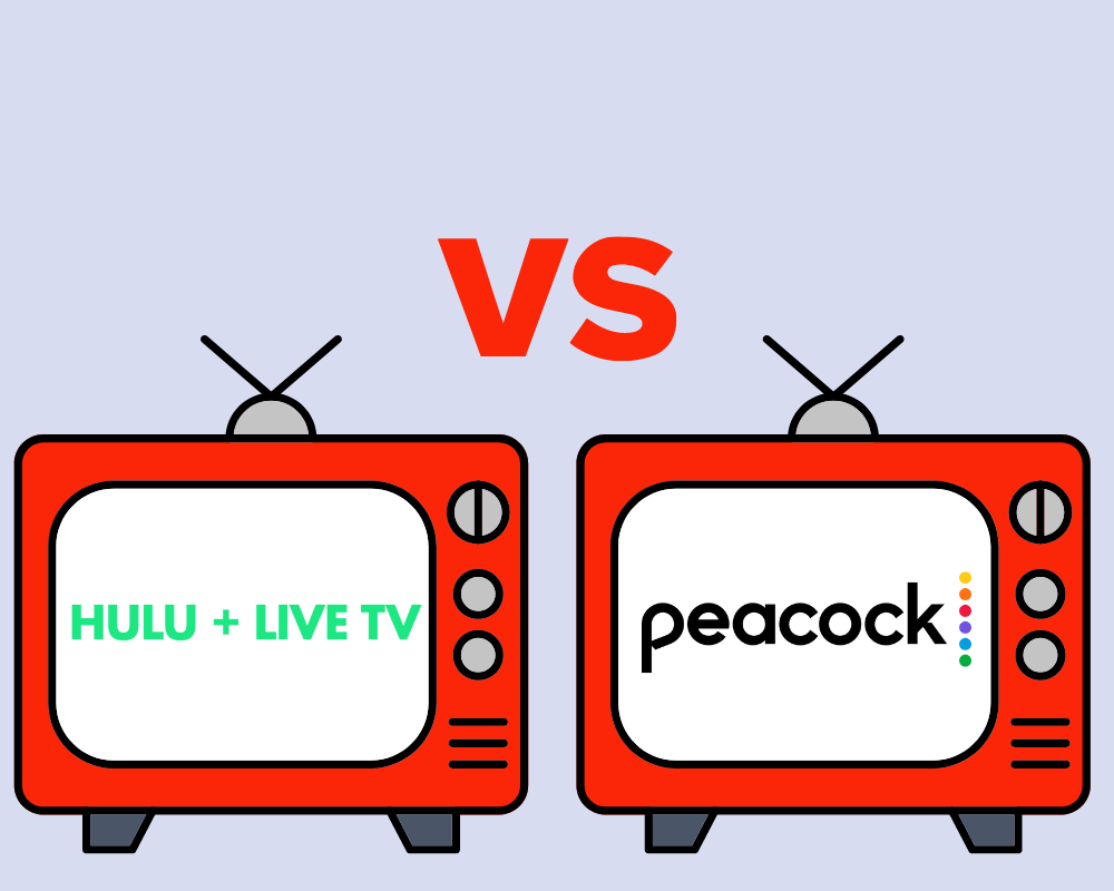 Hulu + Live TV vs Peacock in 2023