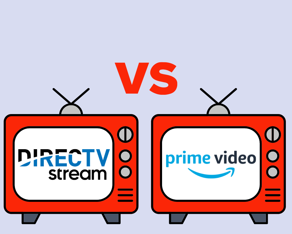 DirecTV Stream vs.  Prime Video in 2024